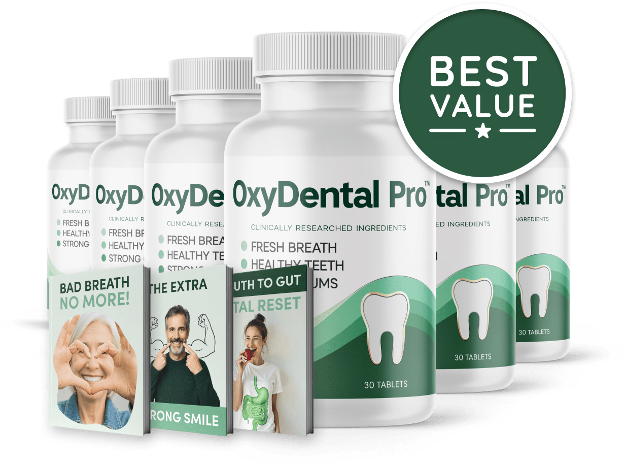 OxyDental Pro Supplement Bottle Bundle