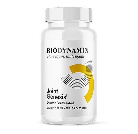 Active Joint Genesis Ingredients and Doctor Formulated Bottle